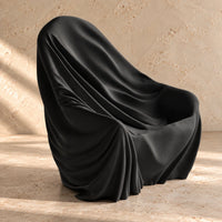 3CHIC The Chair phone stand in Black plant-based PLA, made in Dubai