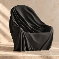 3CHIC The Chair phone stand in Black plant-based PLA, made in Dubai
