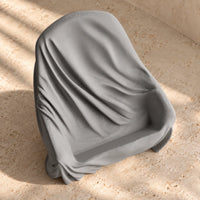 3CHIC The Chair phone stand in Grey plant-based PLA, made in Dubai