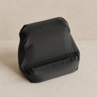 3CHIC The Sofa tablet stand in Black plant-based PLA, Tablet size, side view