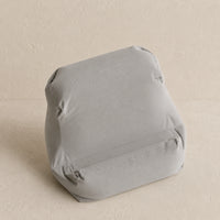 3CHIC The Sofa tablet stand in Grey plant-based PLA, Tablet size, close-up