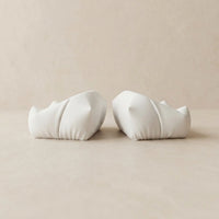 3CHIC The Pod earbuds stand in White plant-based PLA, Large Size, made in Dubai