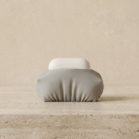 3CHIC The Pod earbuds stand in Grey plant-based PLA, Large Size, made in Dubai